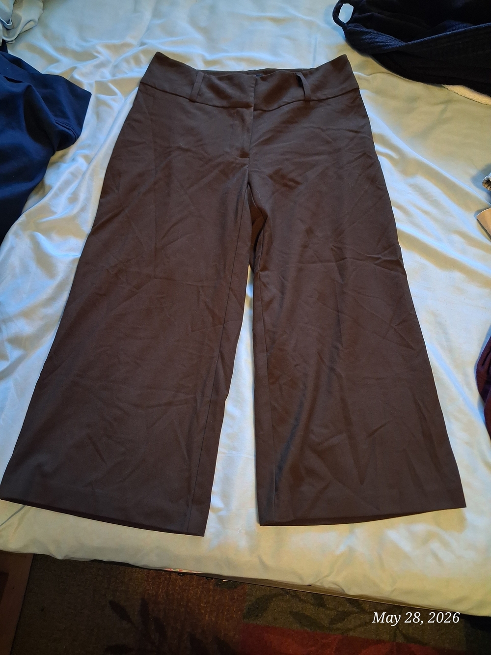 Karen Kane Brown Wide Leg Trousers
